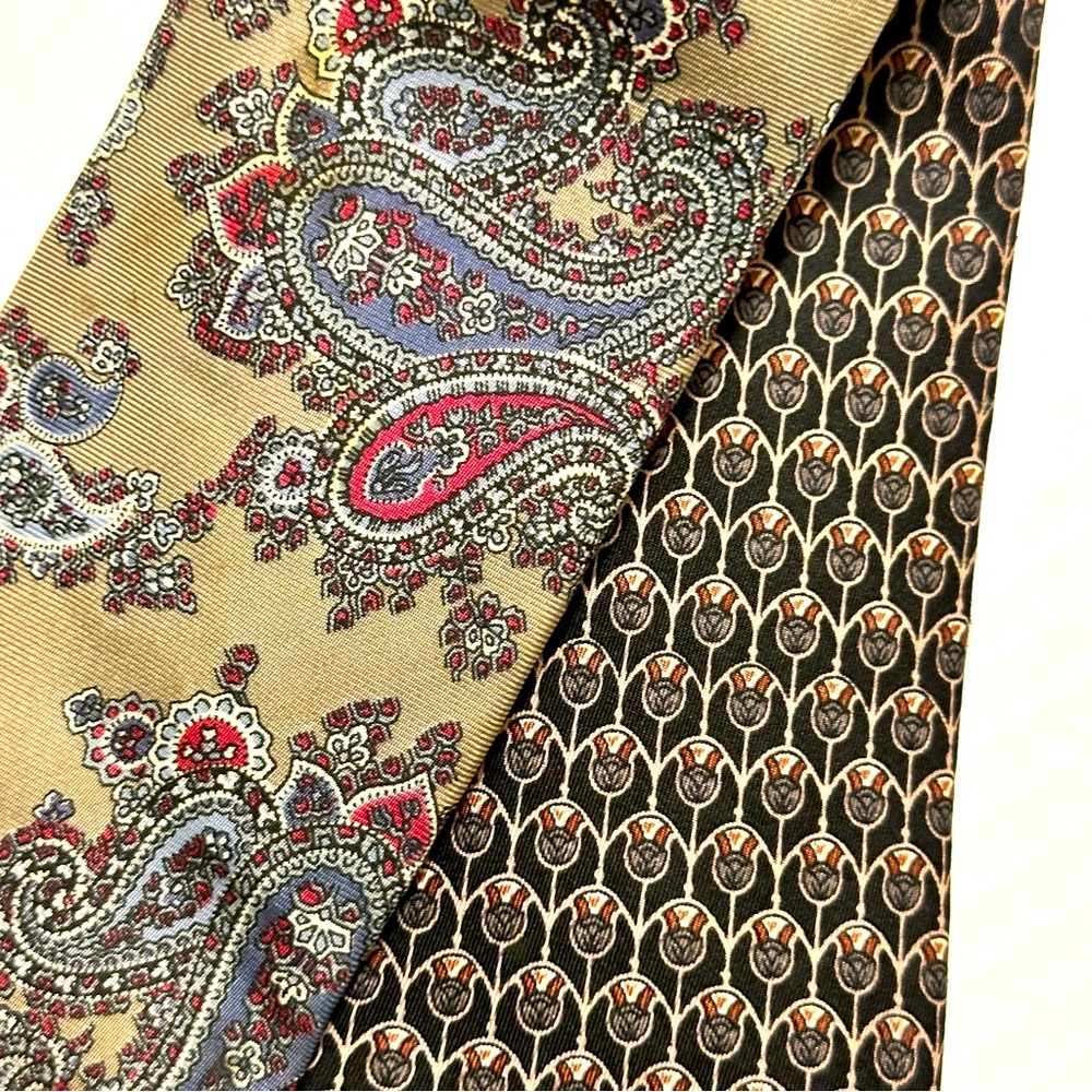 ‼️ SOLD ‼️Vintage and Rare Christian Dior Ties 100% Silk
